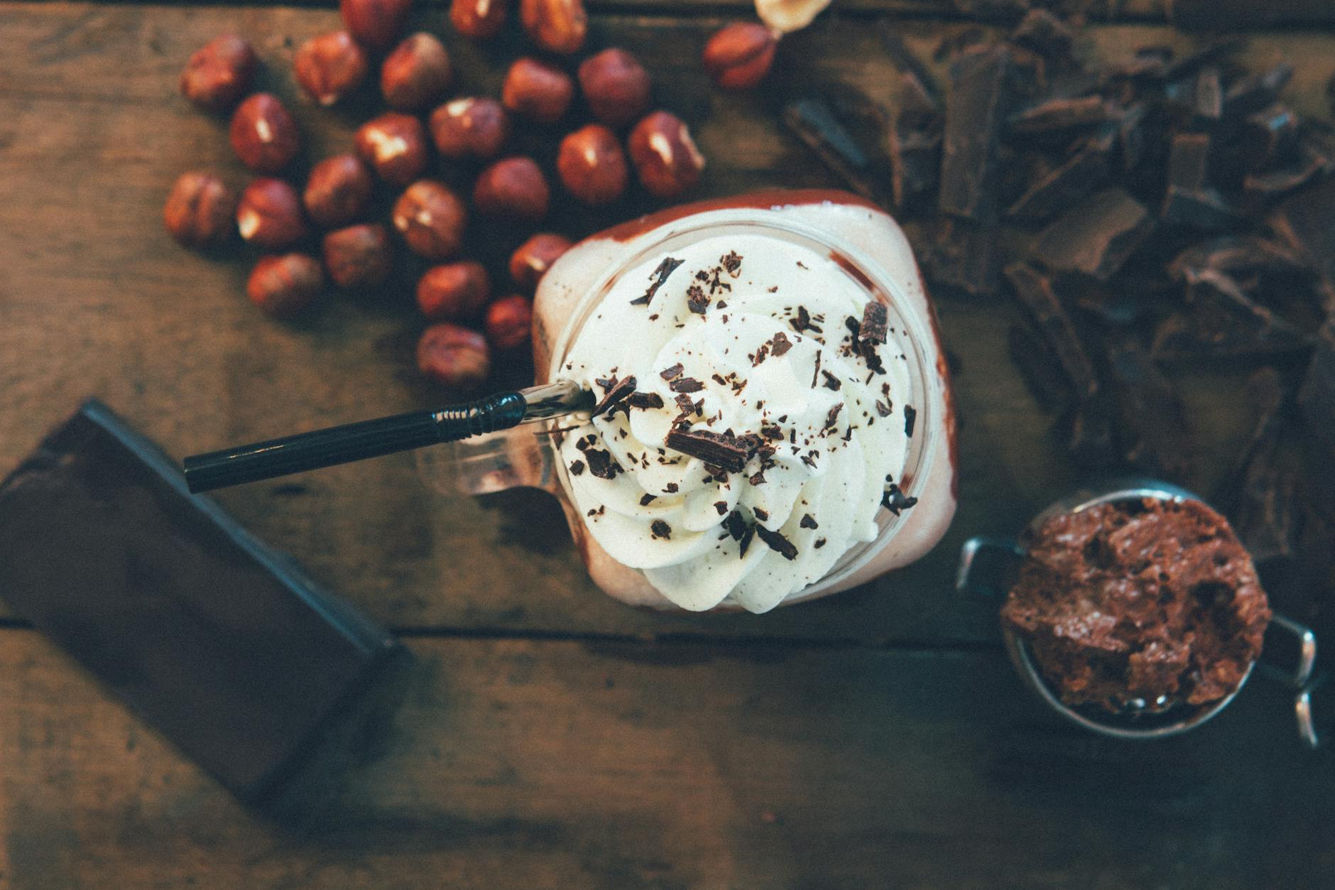 Creamy Cocoa Brown Rice Protein Smoothie
