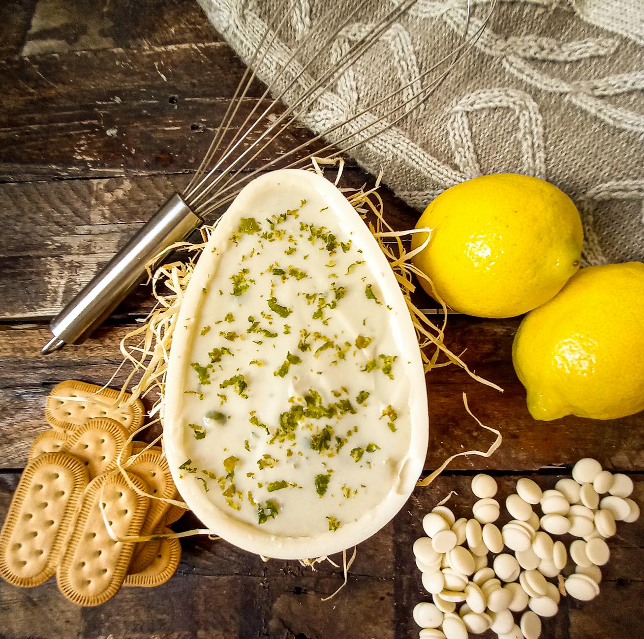 Calming Lemon Egg White Rice Snack Cup