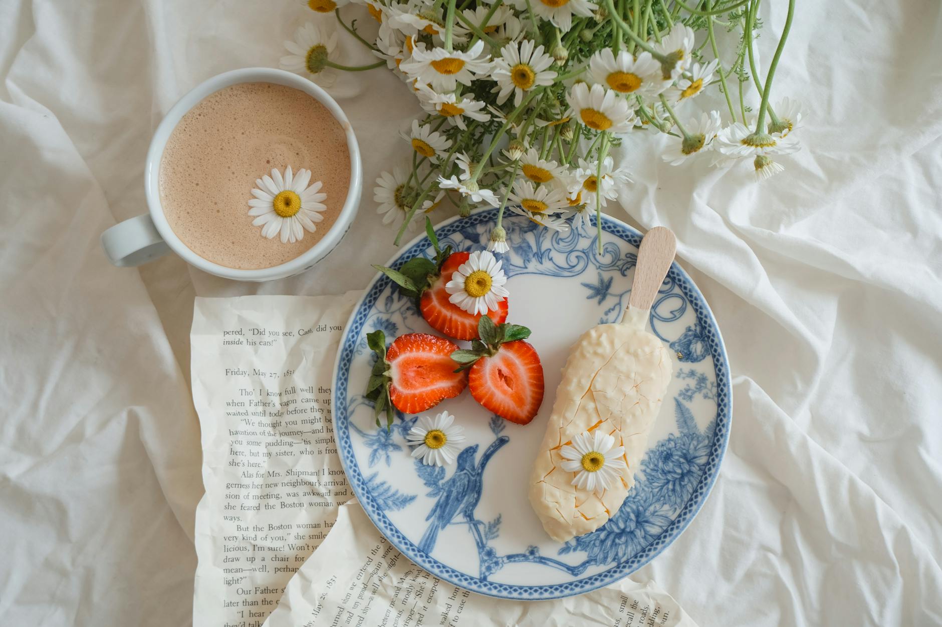 Calming Vanilla Egg White Rice Breakfast Cream