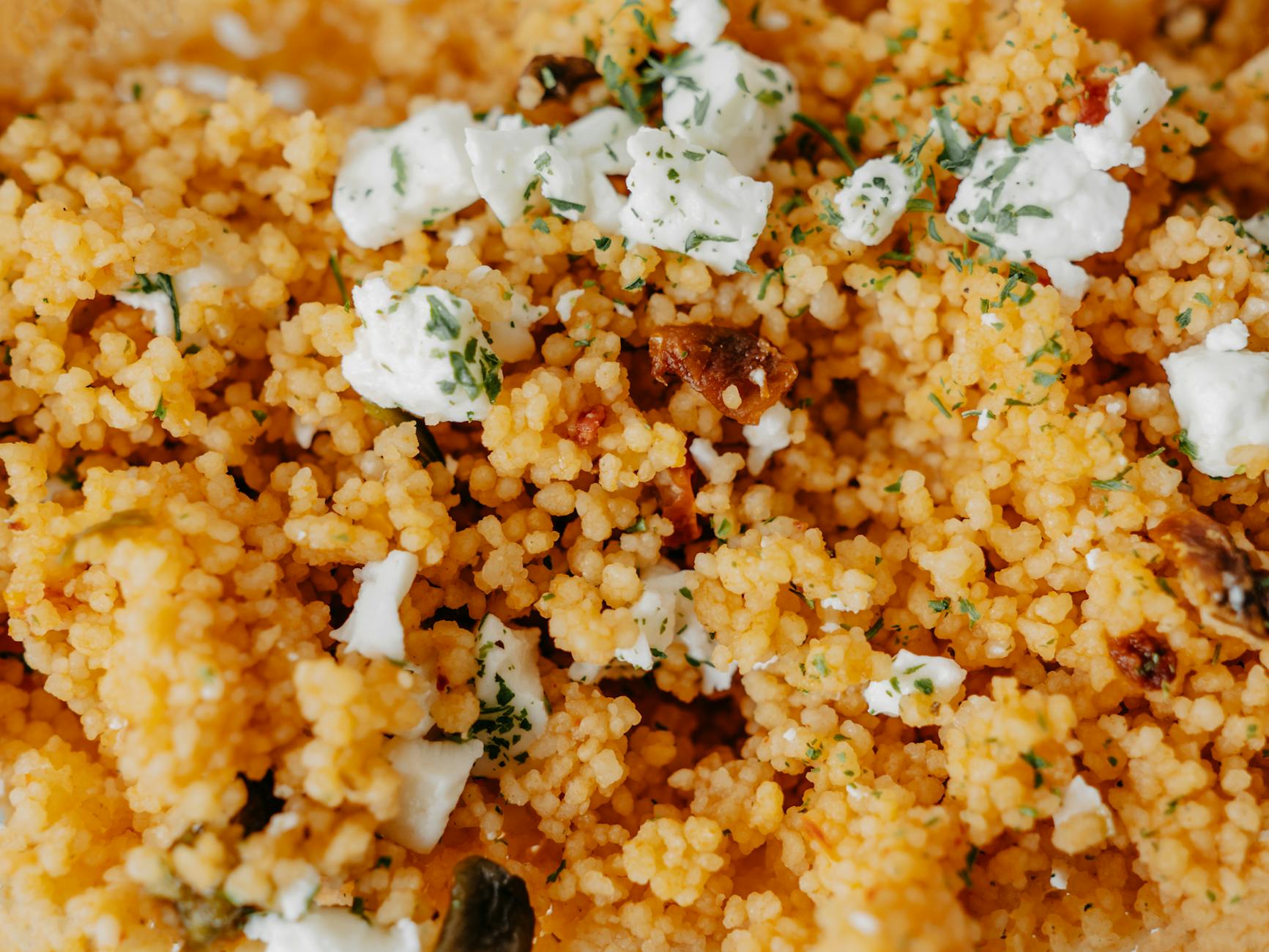 Mediterranean Herb Turkey Couscous Nausea-Ease Skillet
