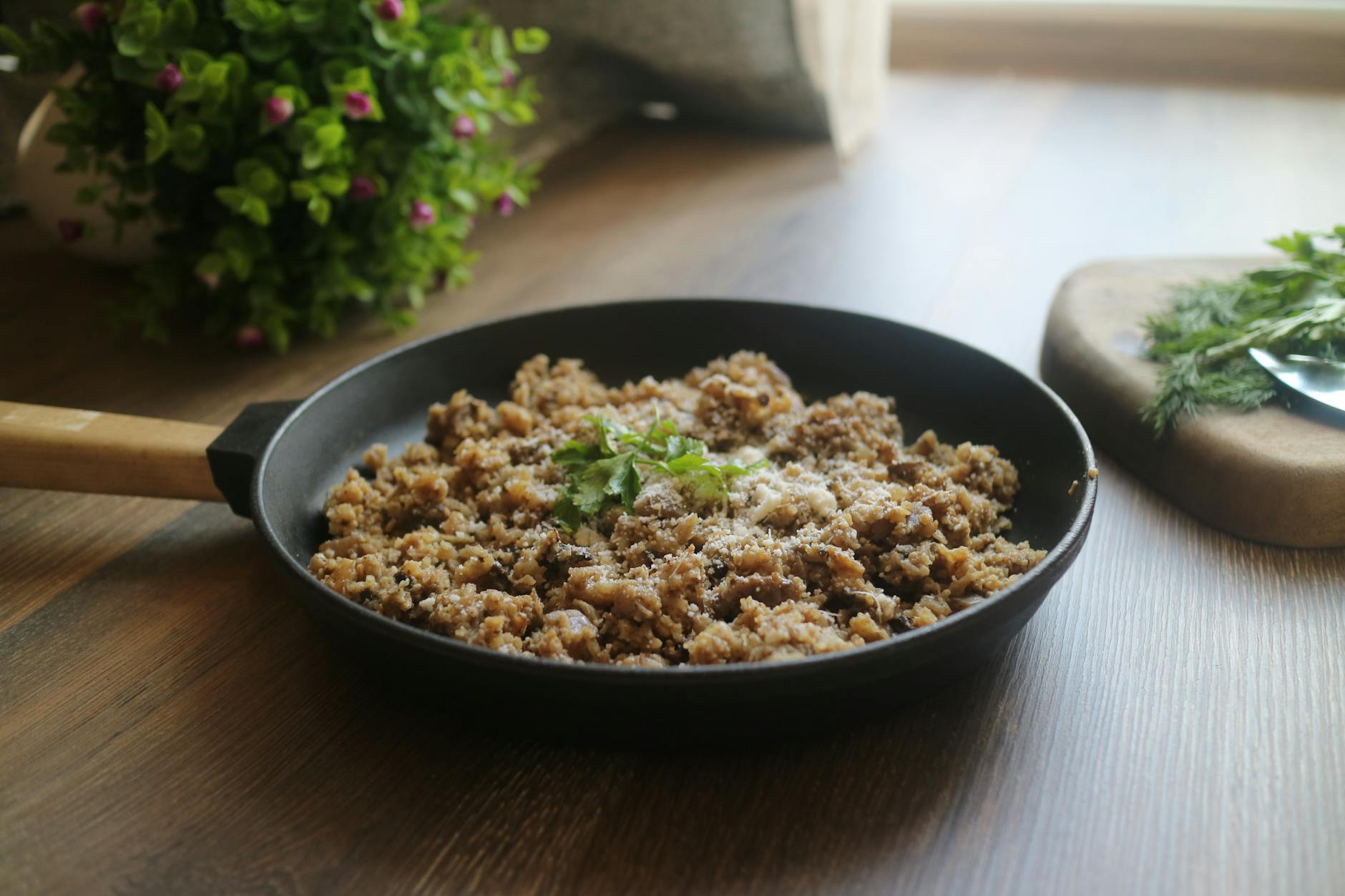 Herbed Turkey Couscous Mini Skillet