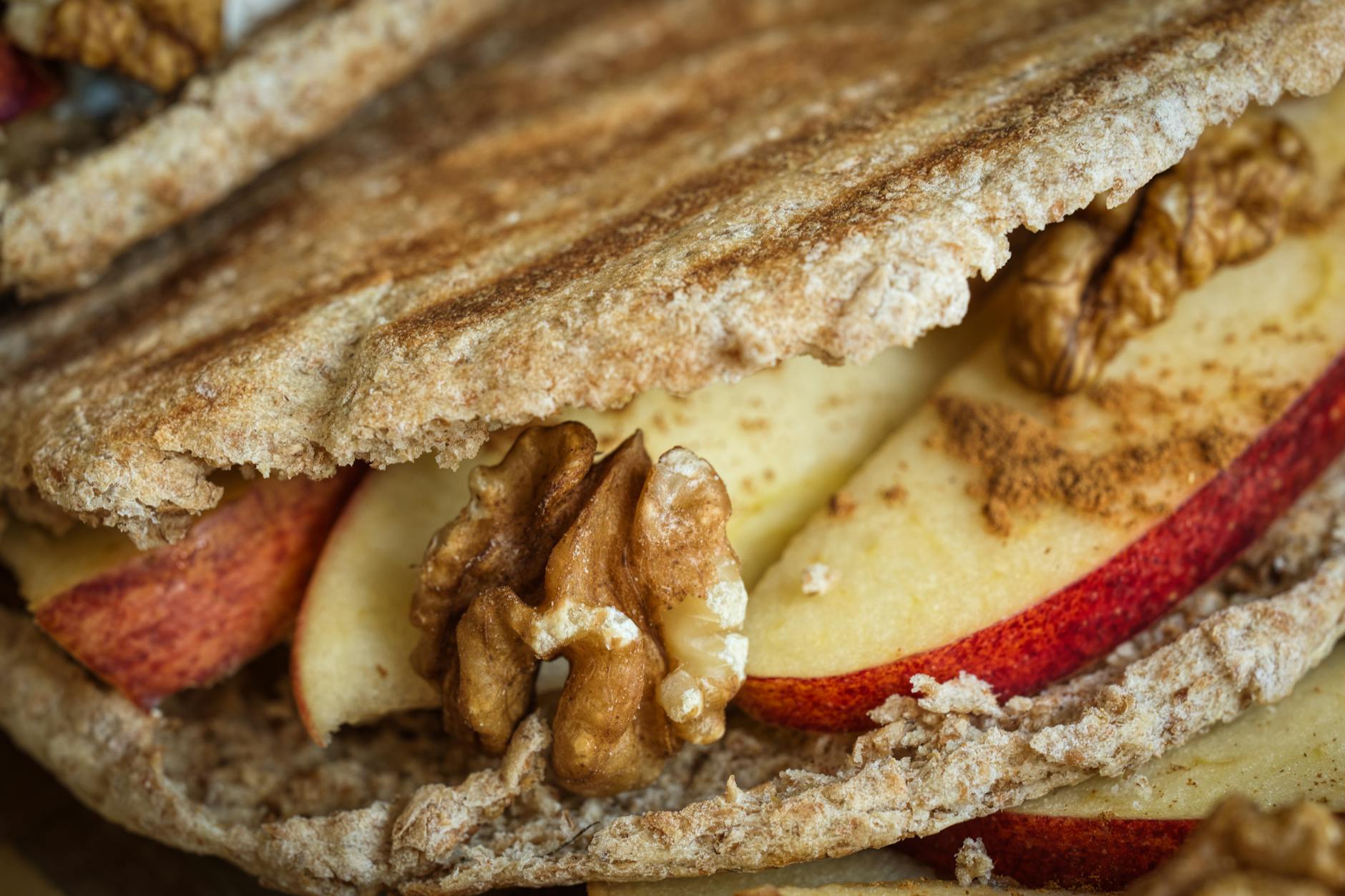Cinnamon Lentil Apple Nausea-Ease Toast