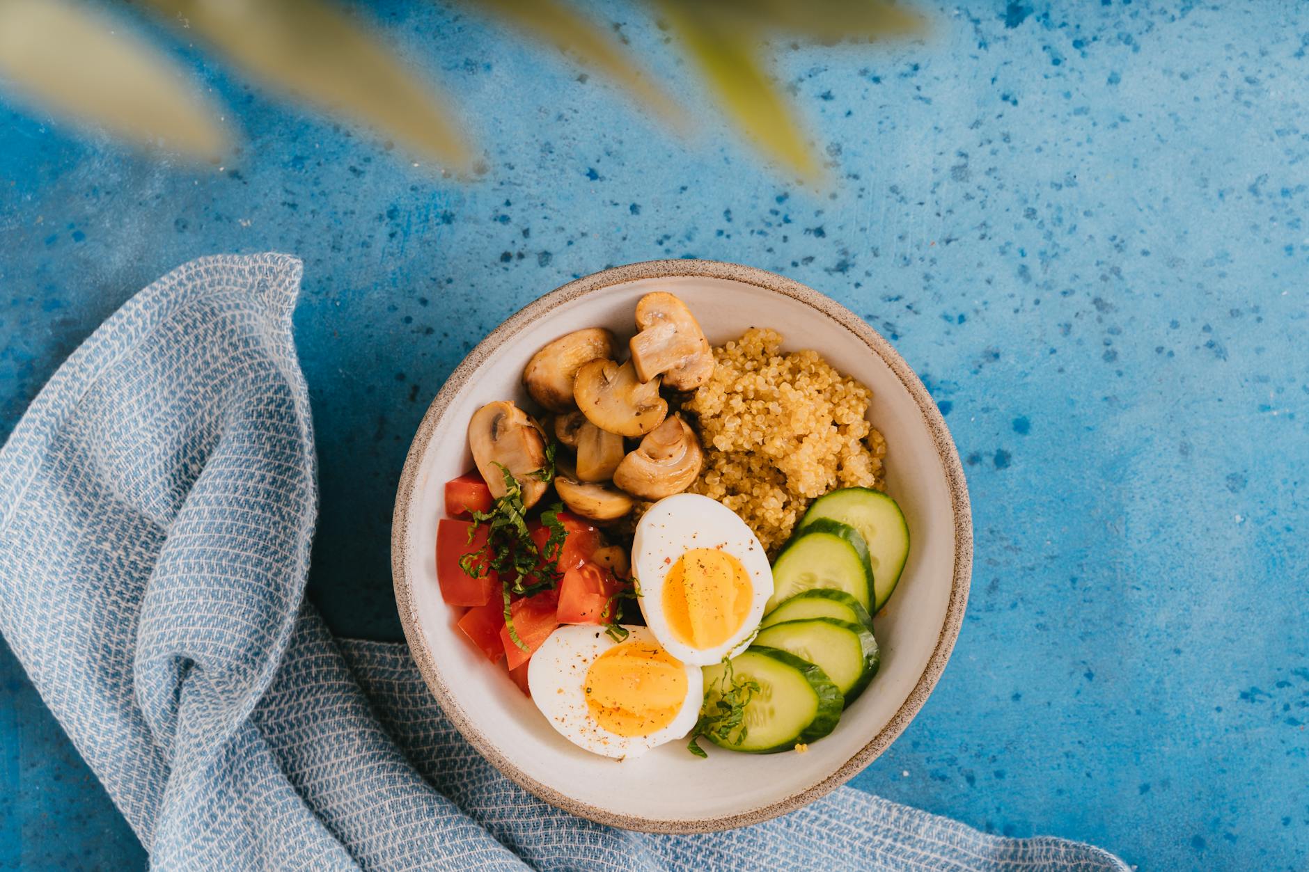 Soft Herb Miso Salmon with Quinoa Energy Bowl